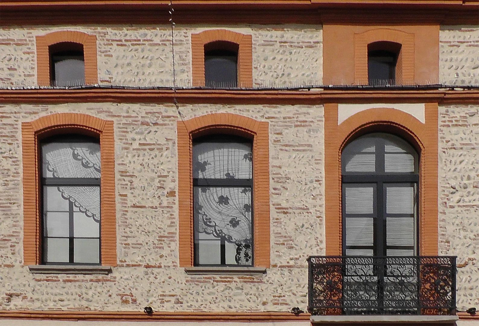 Les fenêtres de la maison Ramos