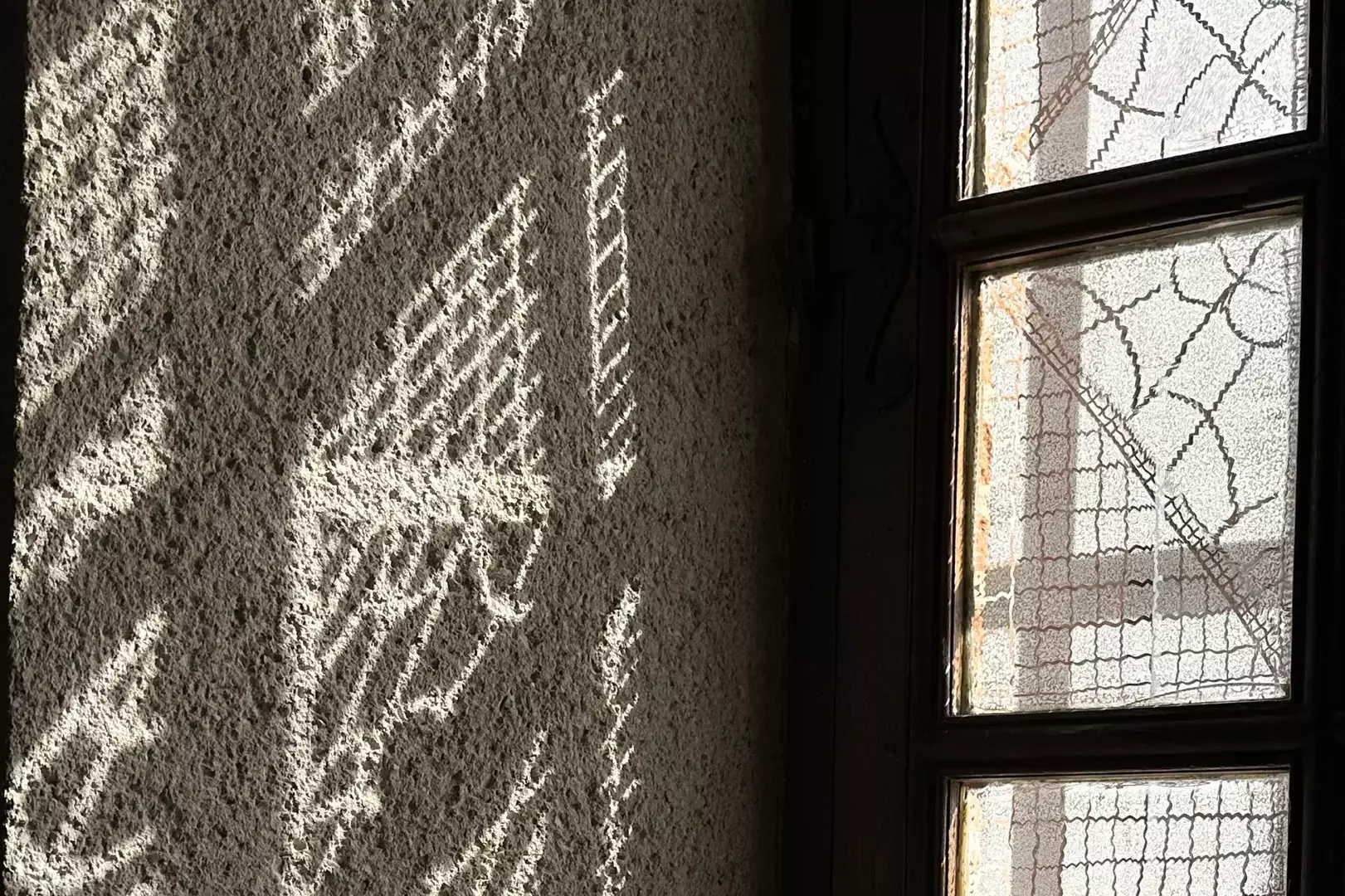 Festons et guipures de lumière